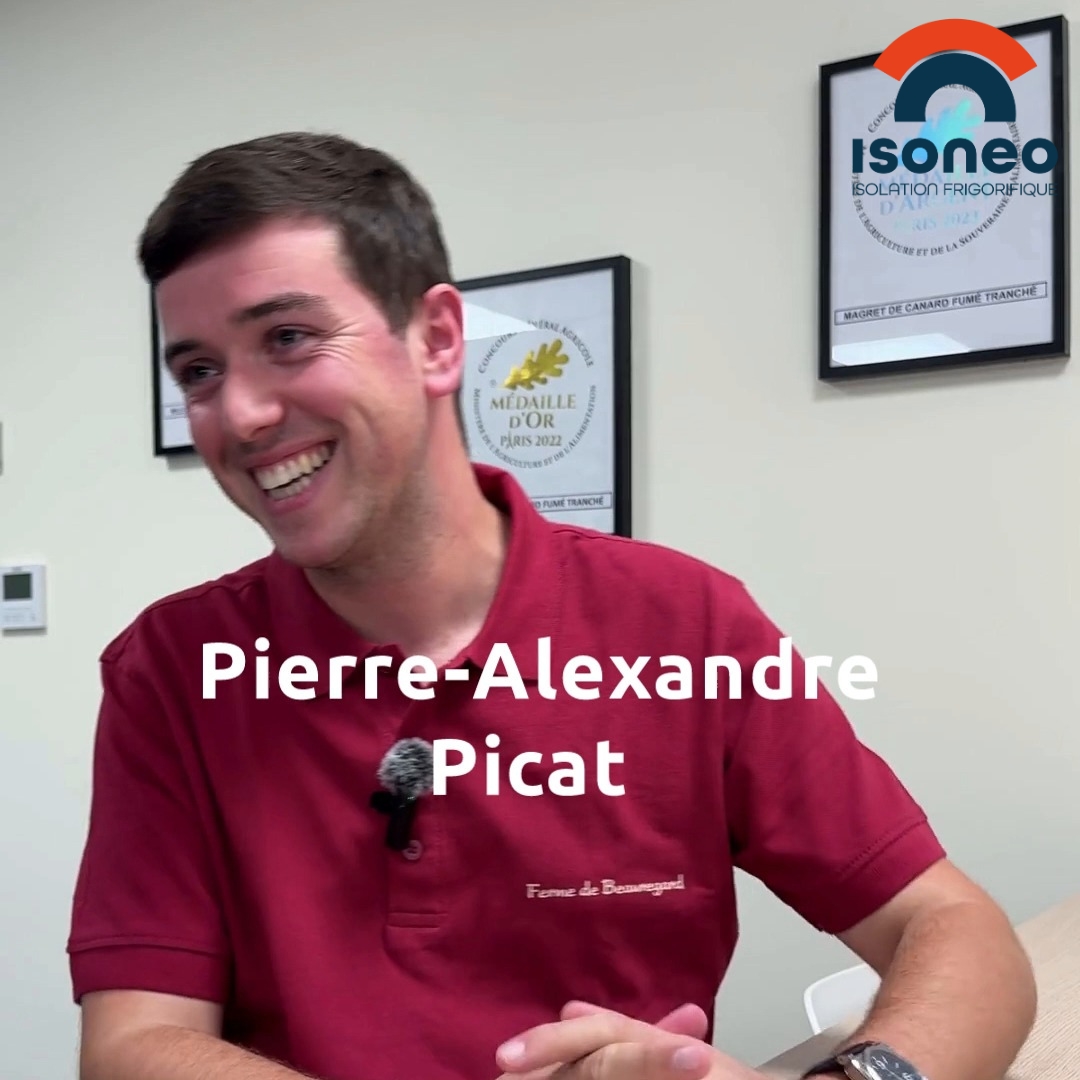 Miniature vidéo Youtube interview Pierre-Alexandre Picat Ferme de Beauregard chantier ISONEO
